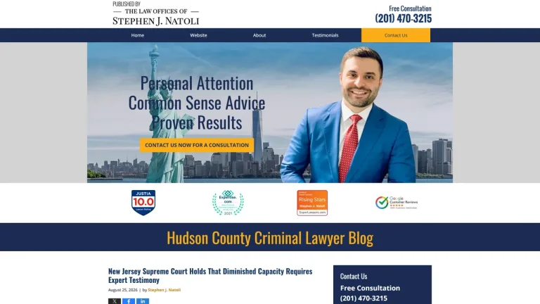 The Law Offices of Stephen J. Natoli - Jersey City, NJ - Attorney in Jersey City