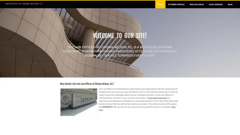 Chioma Nelson PC Law Office - Jersey City, NJ - Attorney in Jersey City