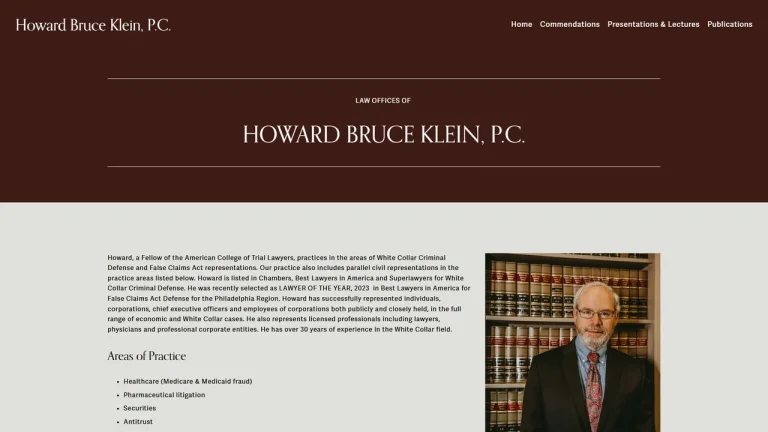 Law Offices Of Howard Bruce Klein, PC - Philadelphia, PA - Attorney in Philadelphia