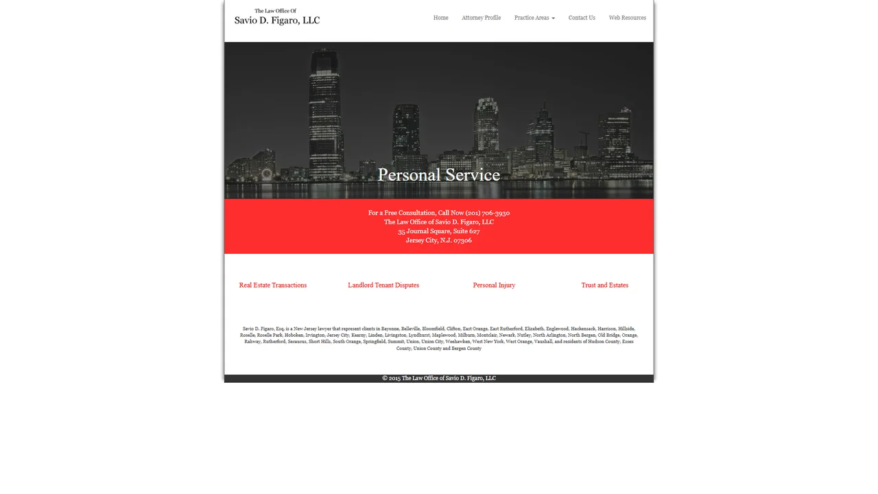 The Law Office of Savio D. Figaro, LLC - Jersey City, NJ office in Jersey City, New Jersey