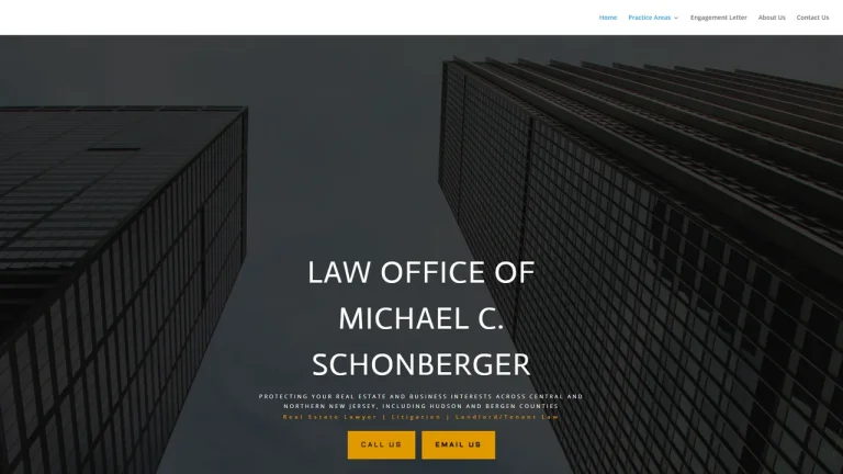 Law Office of Michael C. Schonberger - Jersey City, NJ - Attorney in Jersey City