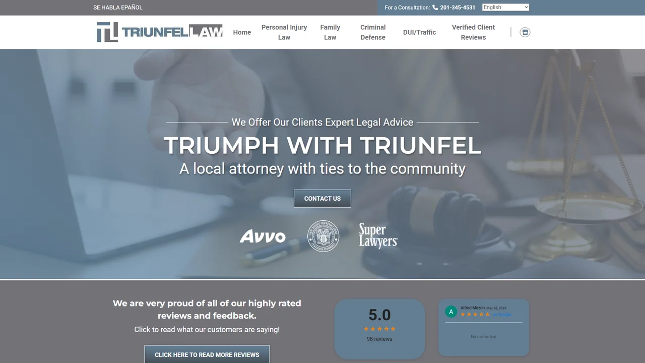 Triunfel Law - Jersey City, NJ office in Jersey City, New Jersey