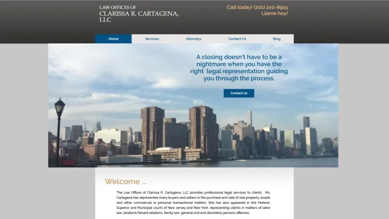 Law Offices of Clarissa R. Cartagena, LLC - Jersey City, NJ - Attorney in Jersey City