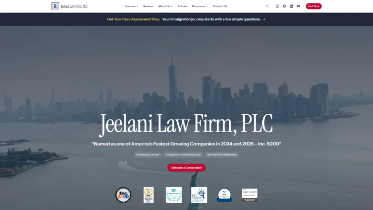 JEELANI LAW FIRM, PLC - JERSEY CITY - Jersey City, NJ - Attorney in Jersey City