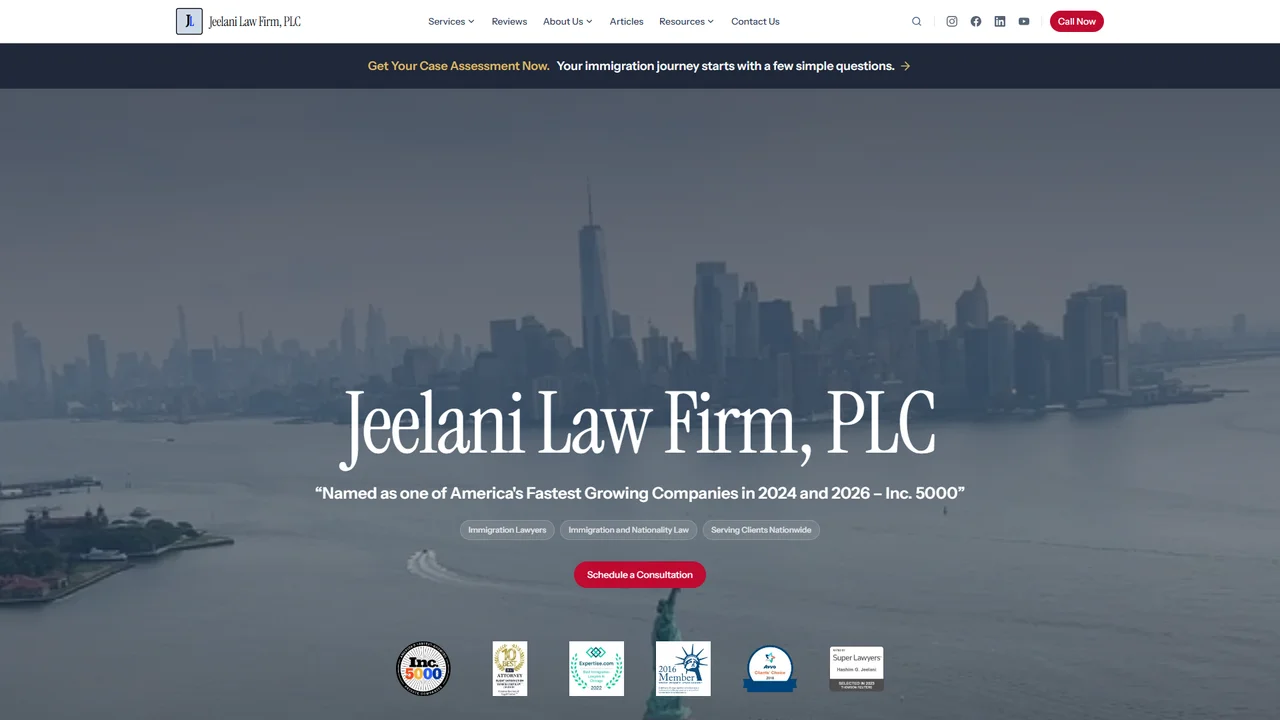 JEELANI LAW FIRM, PLC - JERSEY CITY - Jersey City, NJ office in Jersey City, New Jersey
