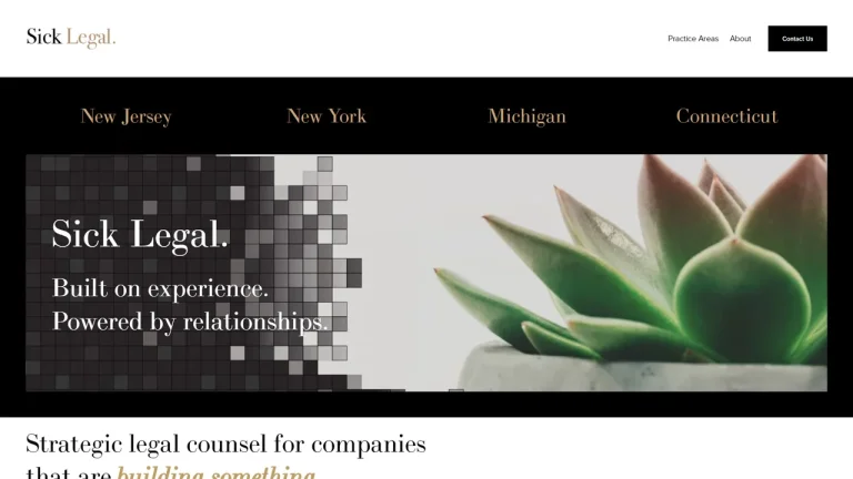 Sick Legal LLC - Jersey City, NJ - Attorney in Jersey City