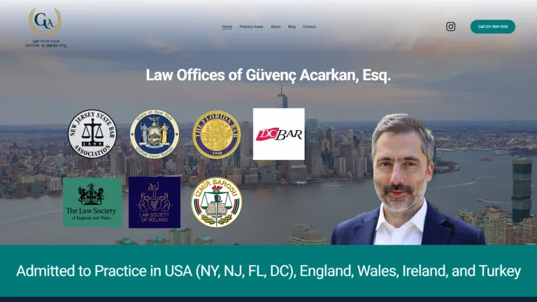 Law Offices of Guvenc Acarkan - Jersey City, NJ - Attorney in Jersey City