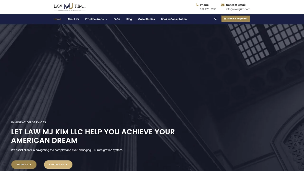 Law Offices of MJ Kim LLC - Jersey City, NJ office in Jersey City, New Jersey