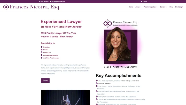 Frances Nicotra, Esq. - Jersey City, NJ - Attorney in Jersey City
