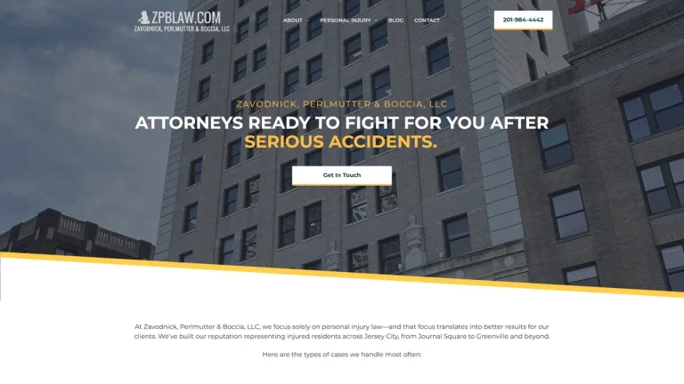 Zavodnick, Perlmutter & Boccia, LLC - Jersey City, NJ - Attorney in Jersey City