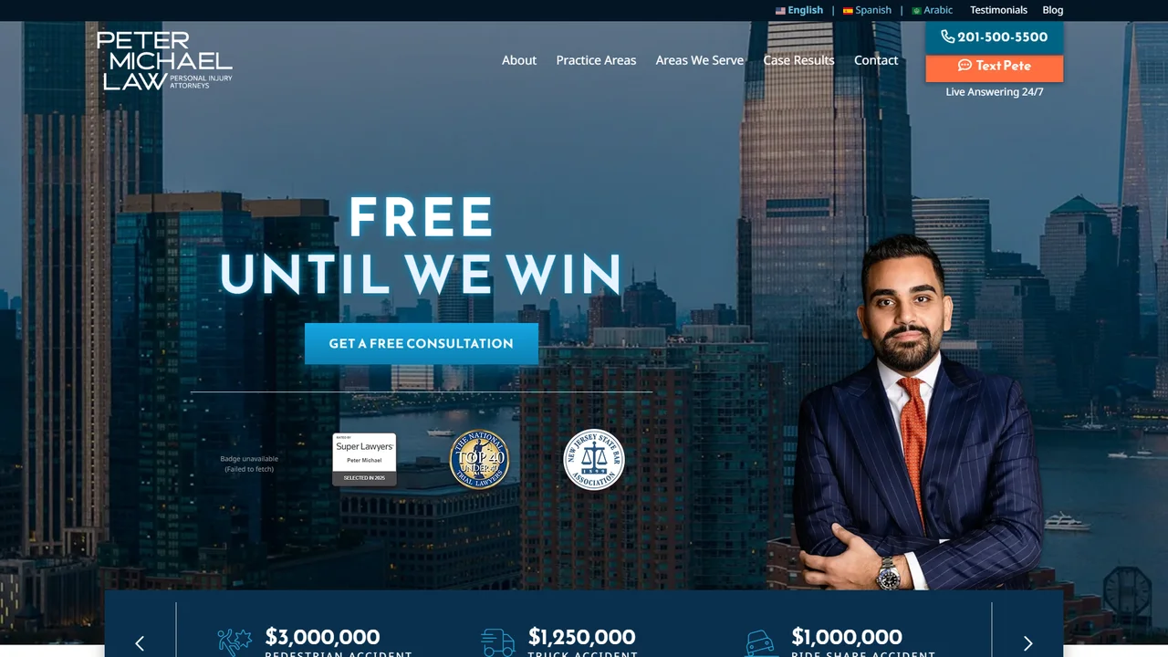 Peter Michael Law, LLC - Jersey City, NJ office in Jersey City, New Jersey