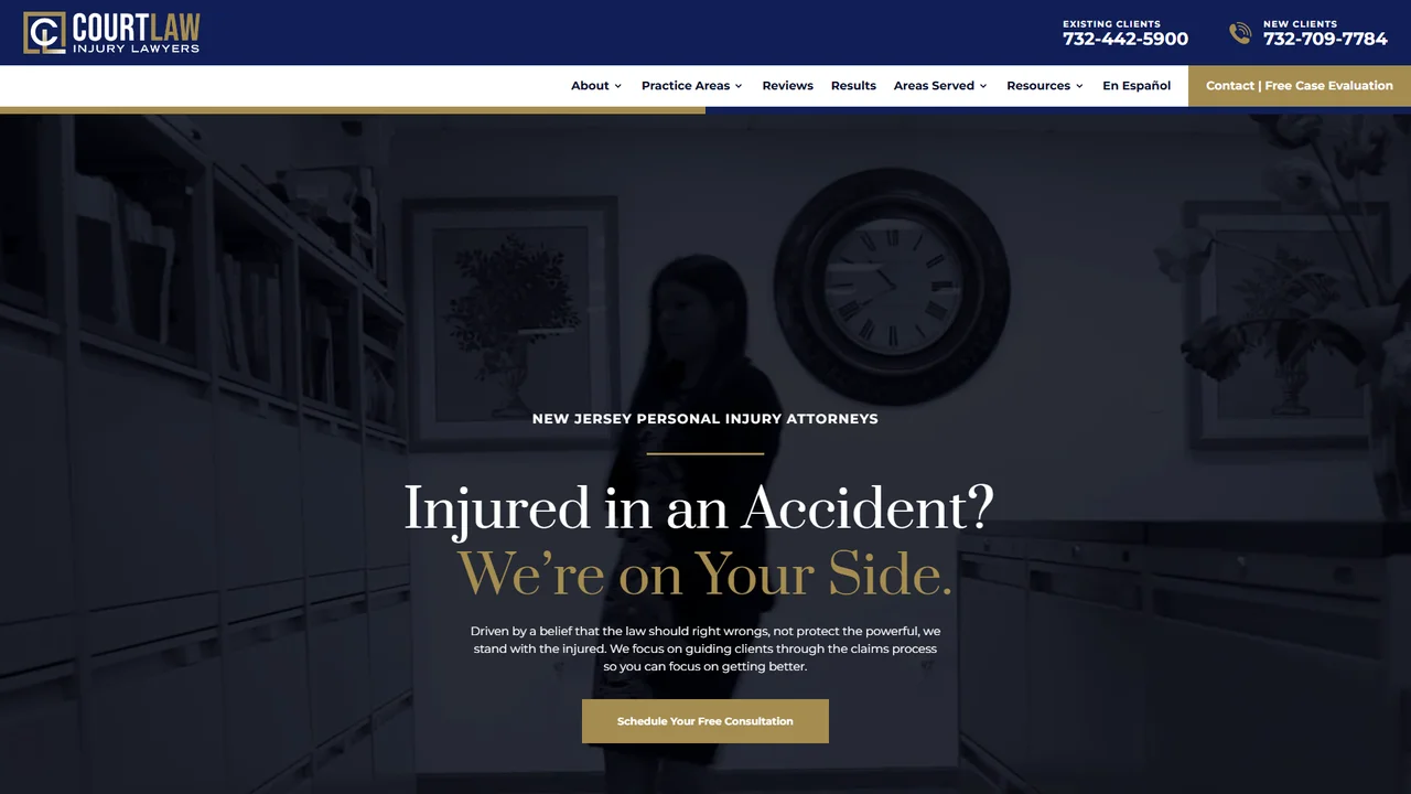 CourtLaw Injury Lawyers - Jersey City, NJ office in Jersey City, New Jersey
