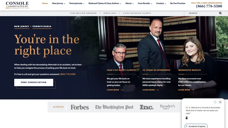 Console and Associates P.C. - Newark, NJ - Attorney in Newark