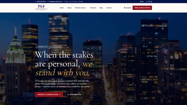 Piccolo Law Firm, LLC - Newark, NJ - Attorney in Newark