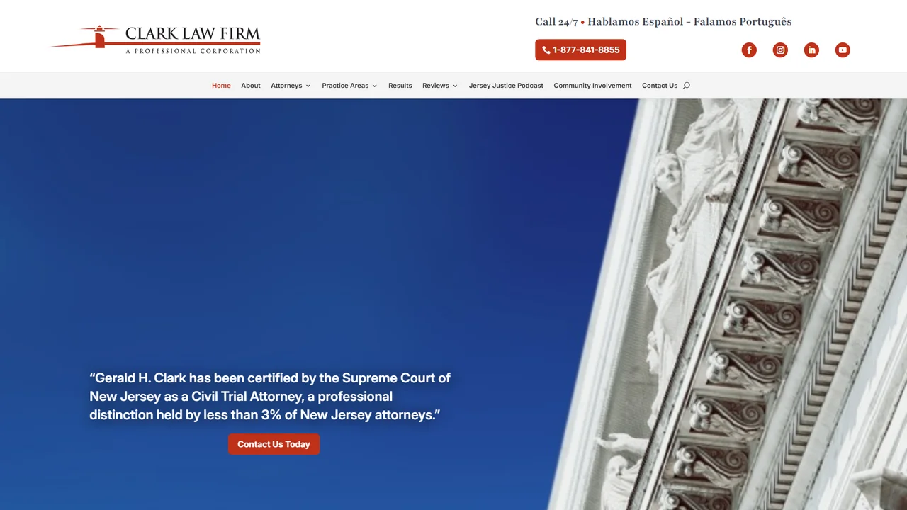Clark Law Firm, P.C. - Newark, NJ office in Newark, New Jersey