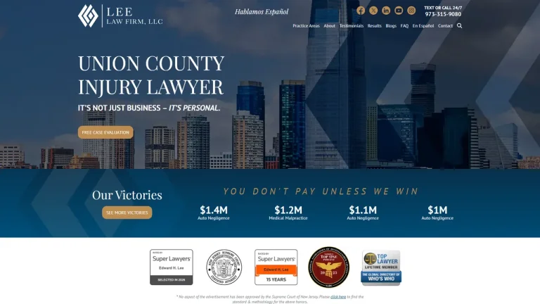 Lee Law Firm, LLC - Newark, NJ - Attorney in Newark