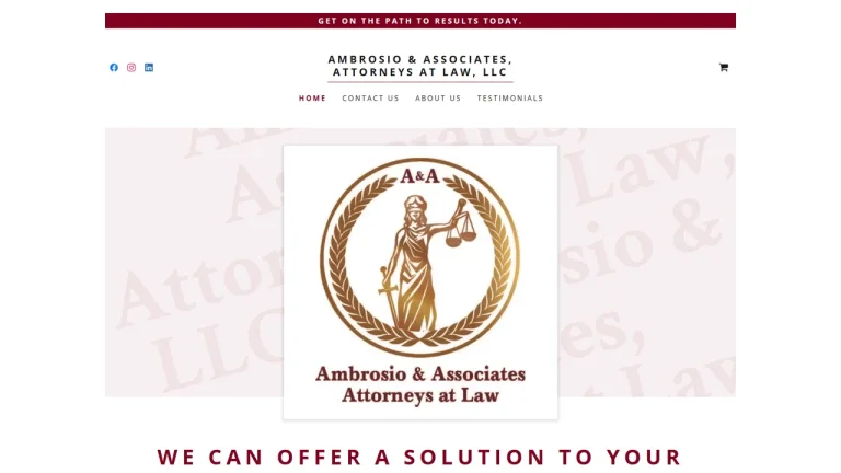 Ambrosio & Associates, Attorneys At Law - Newark, NJ - Attorney in Newark