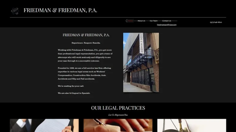 Friedman & Friedman, P.A. - Newark, NJ - Attorney in Newark
