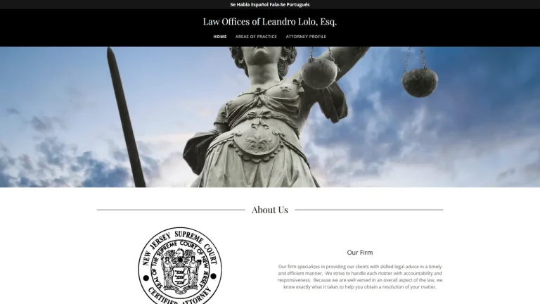 Law Offices of Leandro Lolo, Esq. - Newark, NJ - Attorney in Newark