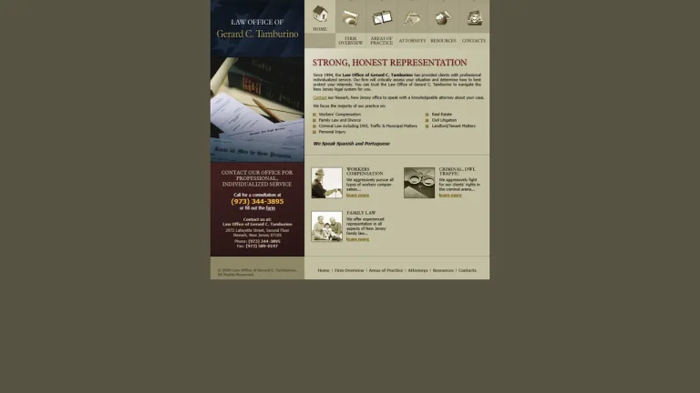 Law Office of Gerard C. Tamburino - Newark, NJ - Attorney in Newark