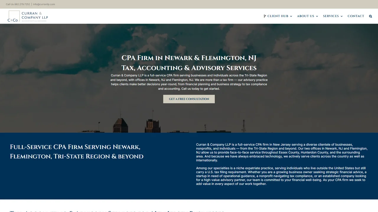 Curran & Company LLP - Newark, NJ office in Newark, New Jersey