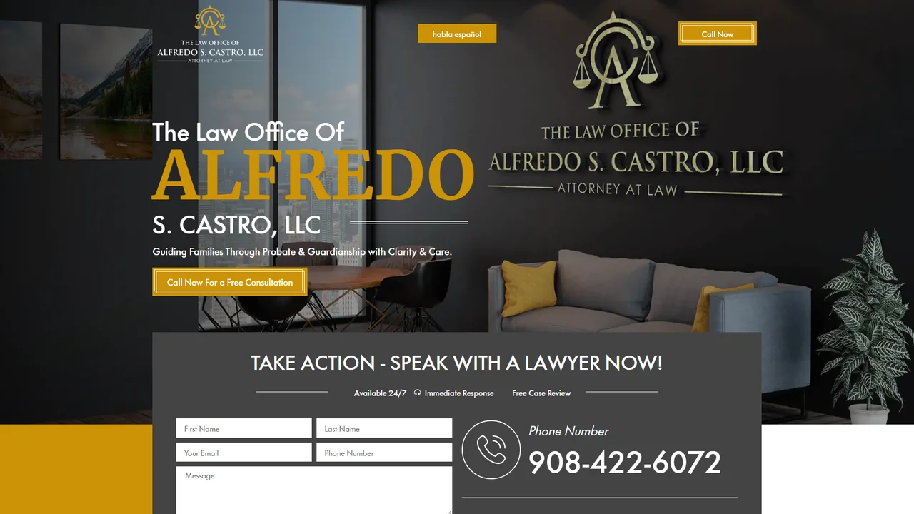 The Law Office of Alfredo S. Castro, LLC - Newark, NJ office in Newark, New Jersey