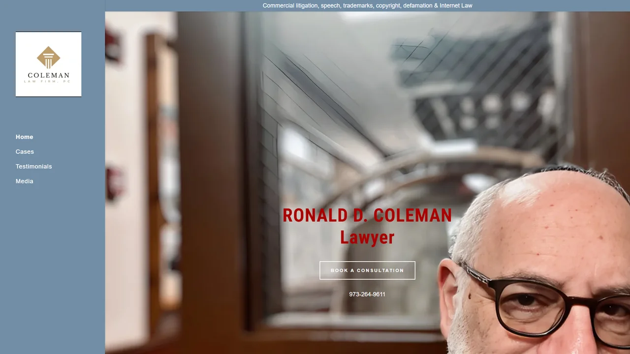 Coleman Law Firm, PC - Newark, NJ office in Newark, New Jersey