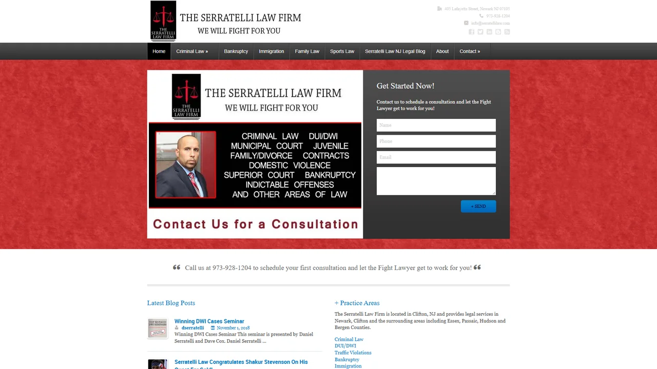 Serratelli Law Firm - Newark, NJ office in Newark, New Jersey