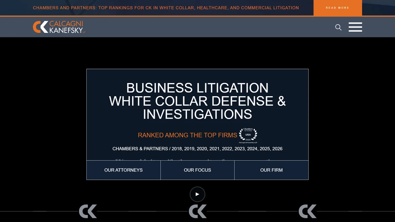 Calcagni & Kanefsky LLP - Newark, NJ office in Newark, New Jersey