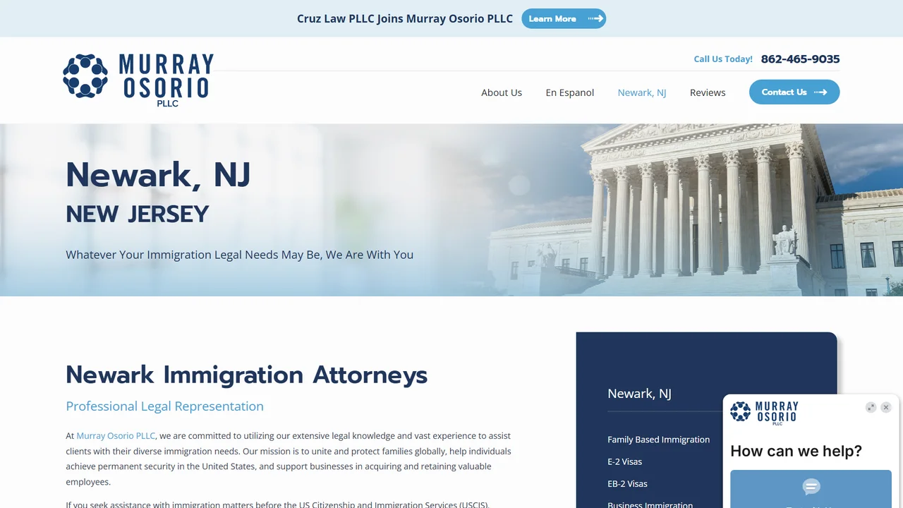 Murray Osorio PLLC - Newark, NJ office in Newark, New Jersey