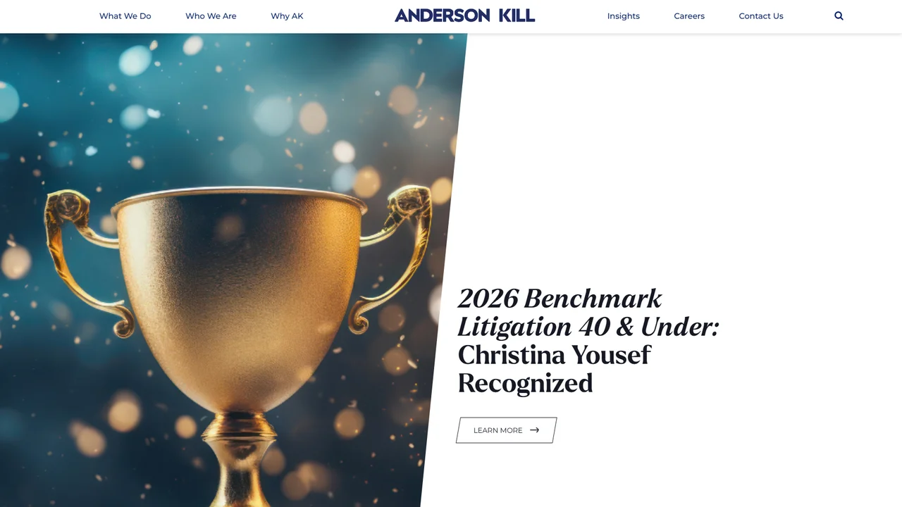 Anderson Kill P.C. - Newark, NJ office in Newark, New Jersey