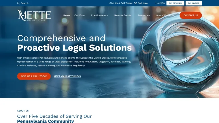 Mette, Attorneys at Law - Harrisburg, PA - Attorney in Harrisburg