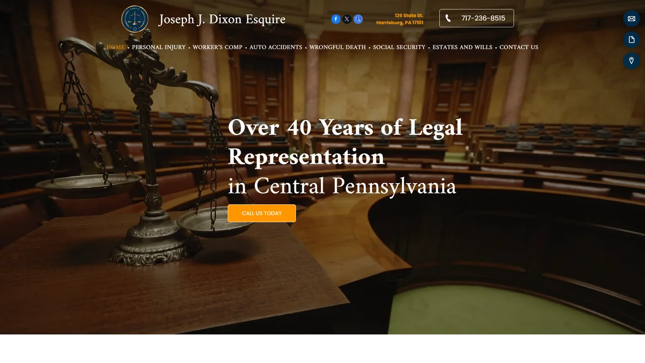 Joseph J. Dixon, Esquire - Harrisburg, PA office in Harrisburg, Pennsylvania