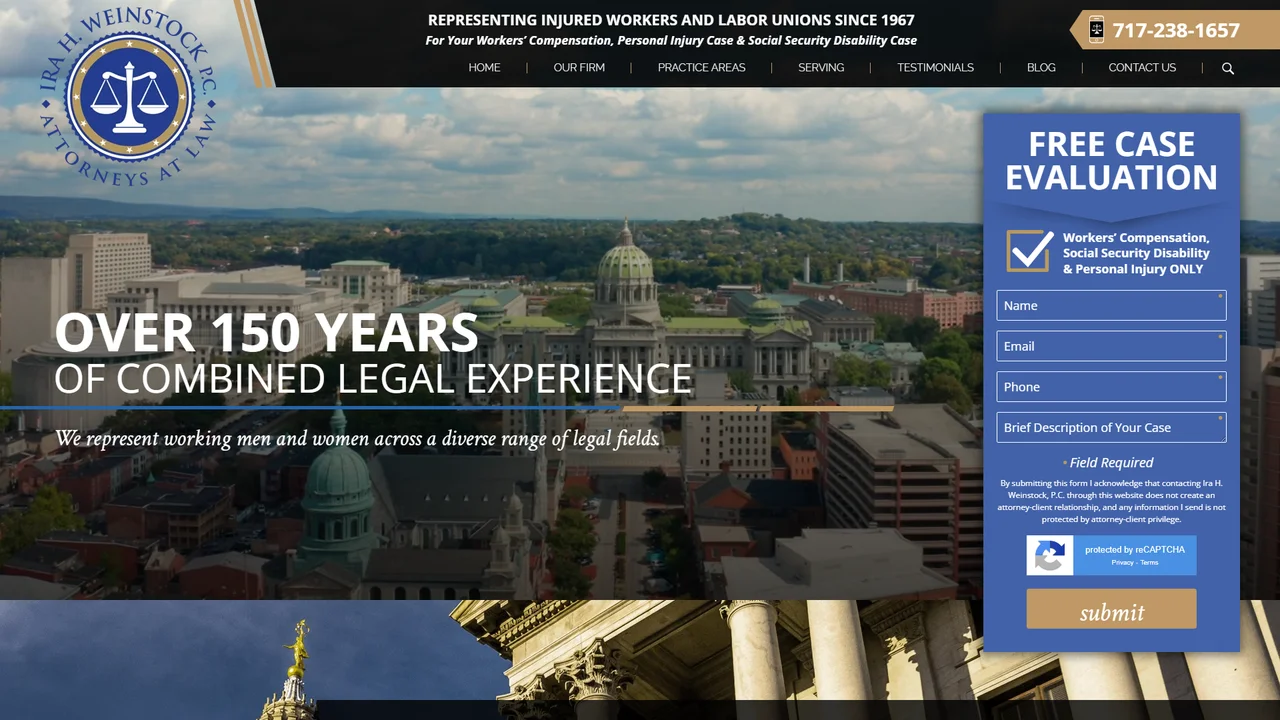 Ira H. Weinstock, P.C. - Harrisburg, PA office in Harrisburg, Pennsylvania