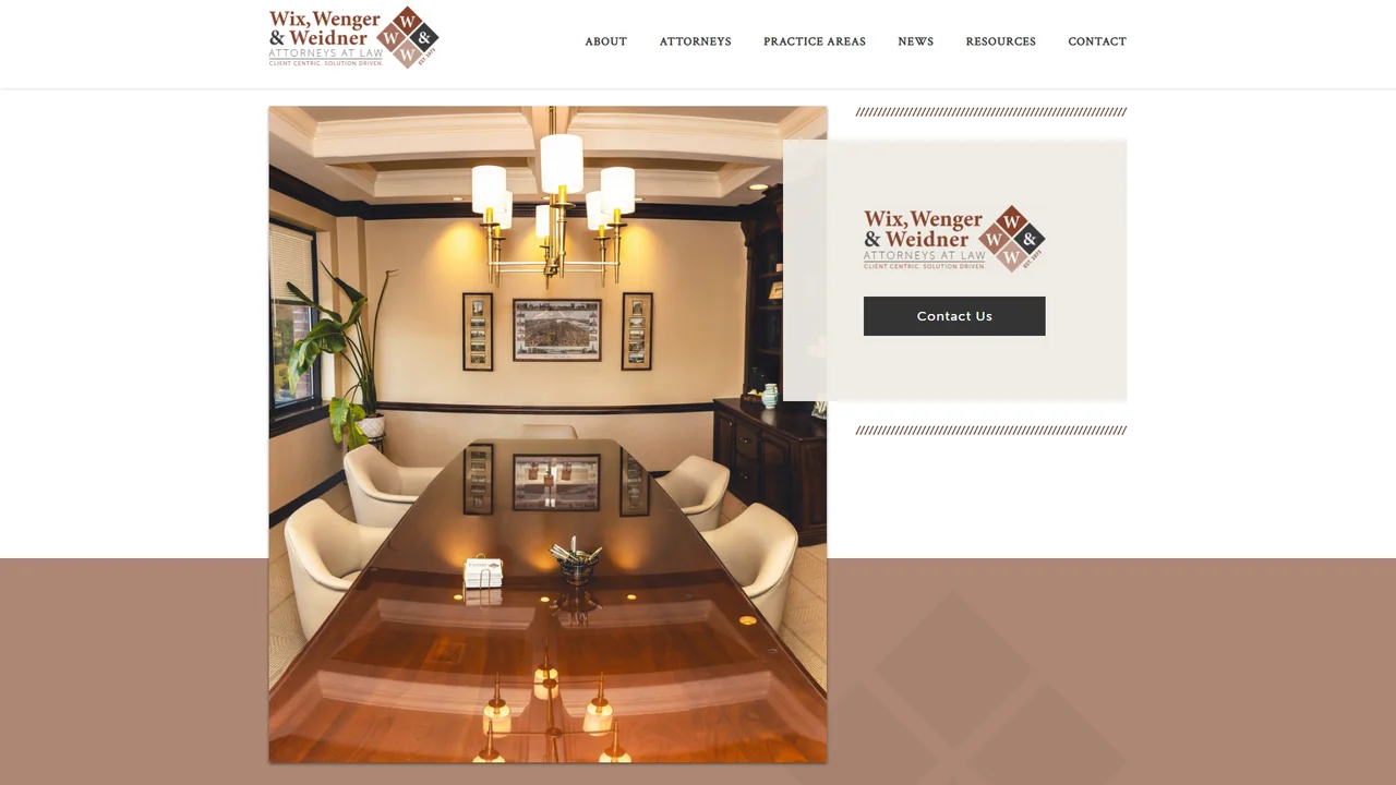 Wix, Wenger & Weidner Attorneys at Law - Harrisburg, PA office in Harrisburg, Pennsylvania