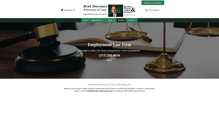 Brad Dorrance of Keefer Wood Allen & Rahal, LLP - Harrisburg, PA - Attorney in Harrisburg