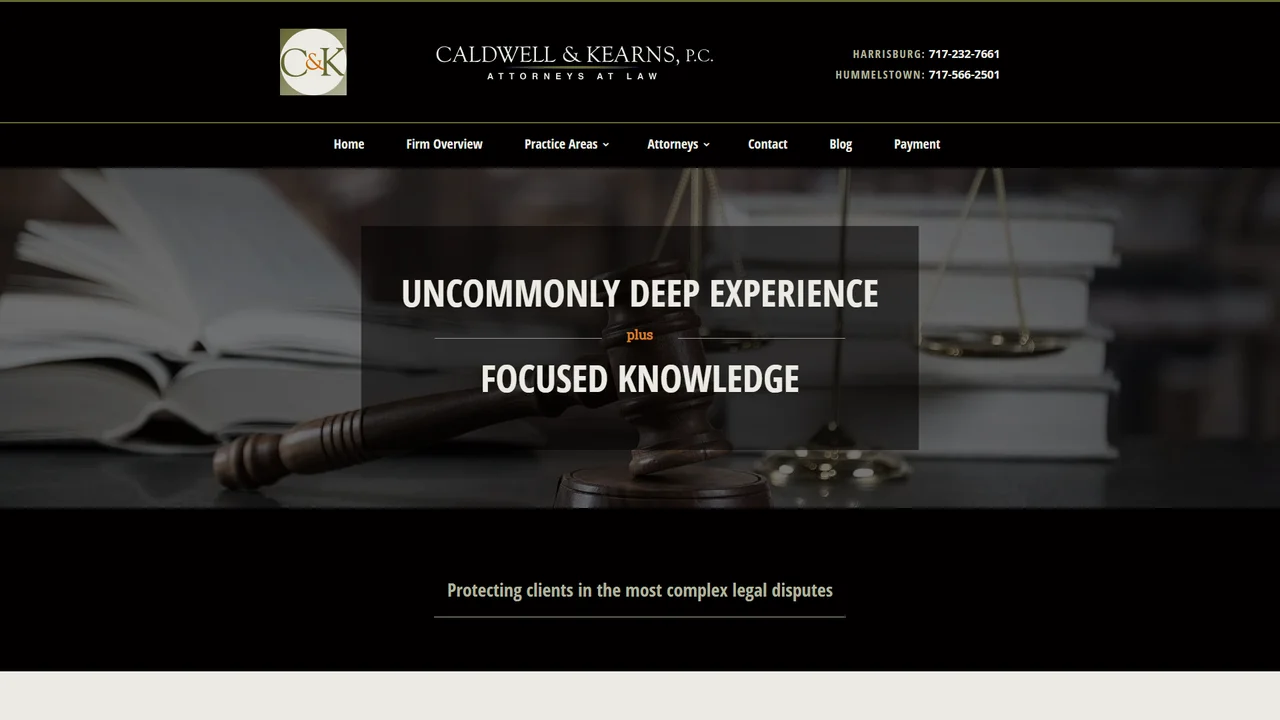 Caldwell & Kearns, P.C. - Harrisburg, PA office in Harrisburg, Pennsylvania