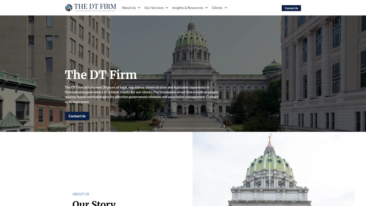 The DT Firm office in Harrisburg, Pennsylvania