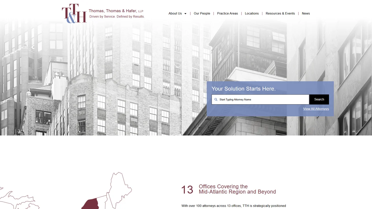 Edward H. Jordan, Jr. at Thomas, Thomas & Hafer LLP - Harrisburg, PA office in Harrisburg, Pennsylvania