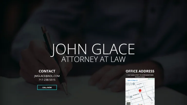 John M. Glace, Attorney at Law - Attorney in Harrisburg