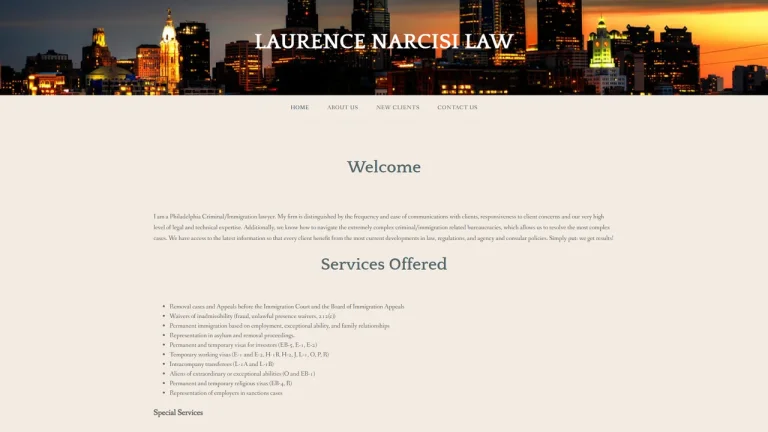 Laurence Narcisi Law - Philadelphia, PA - Attorney in Philadelphia