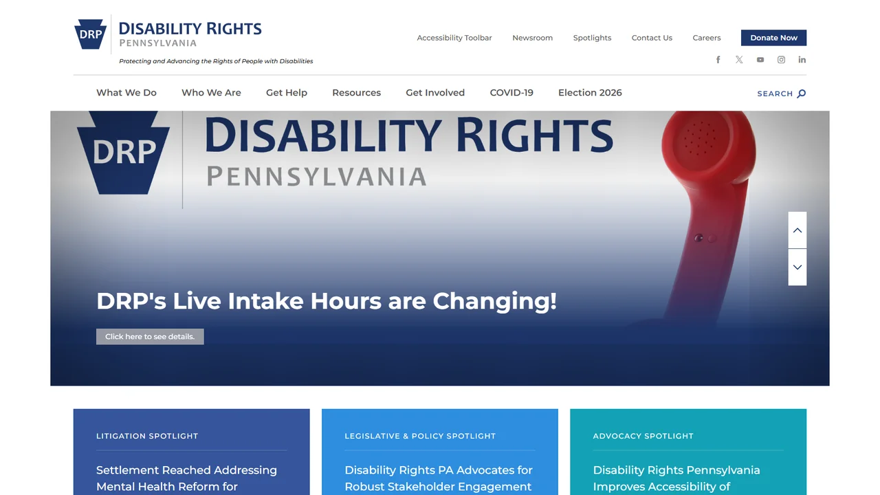 Disability Rights Pennsylvania - Harrisburg, PA office in Harrisburg, Pennsylvania