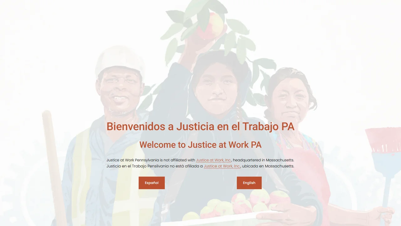 Justice at Work Pennsylvania - Philadelphia, PA office in Philadelphia, Pennsylvania