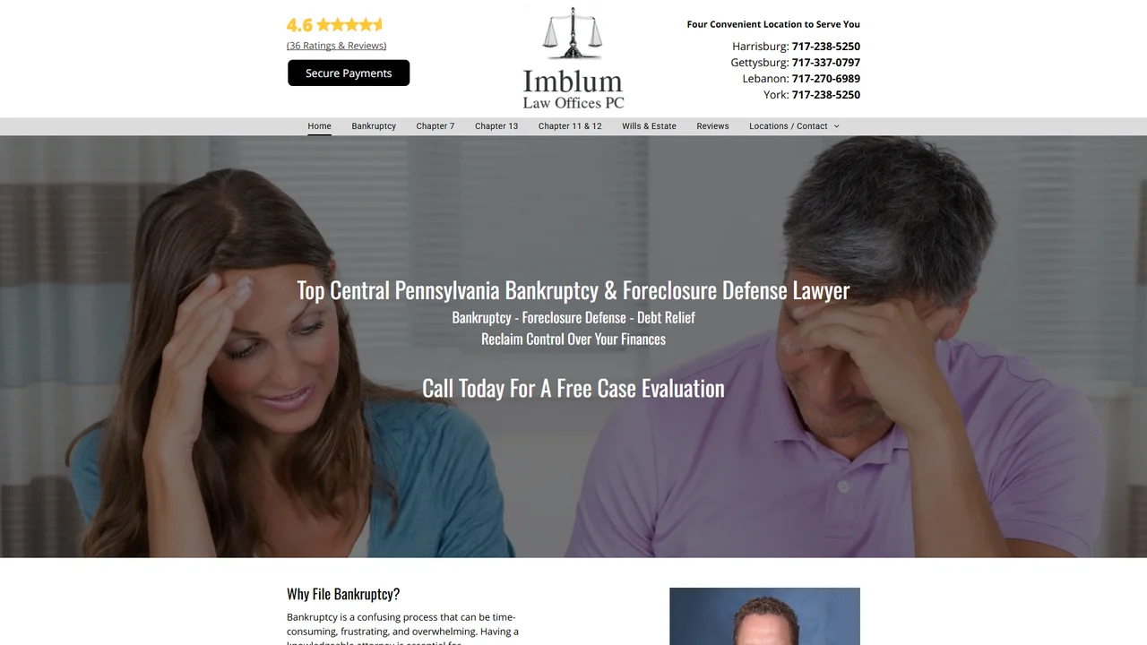 The Law Office of Gary J. Imblum - Harrisburg, PA office in Harrisburg, Pennsylvania