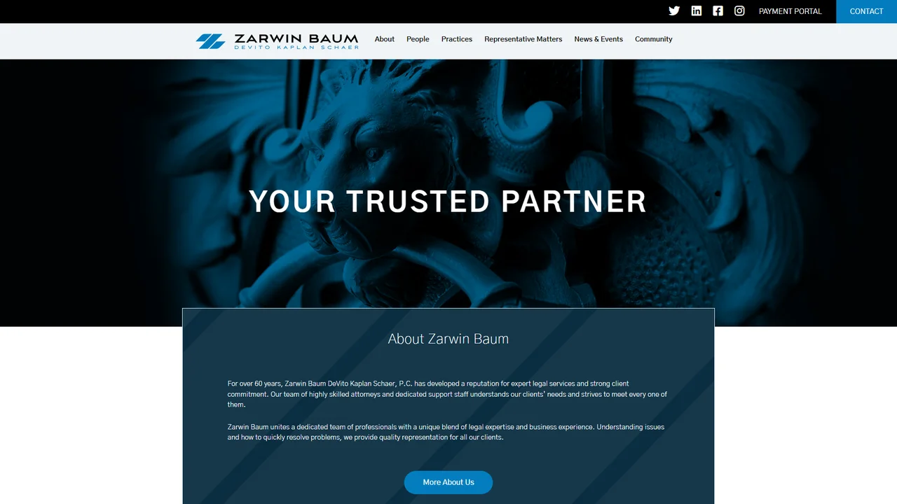 Zarwin Baum DeVito Kaplan Schaer Toddy, P.C. - Philadelphia, PA office in Philadelphia, Pennsylvania