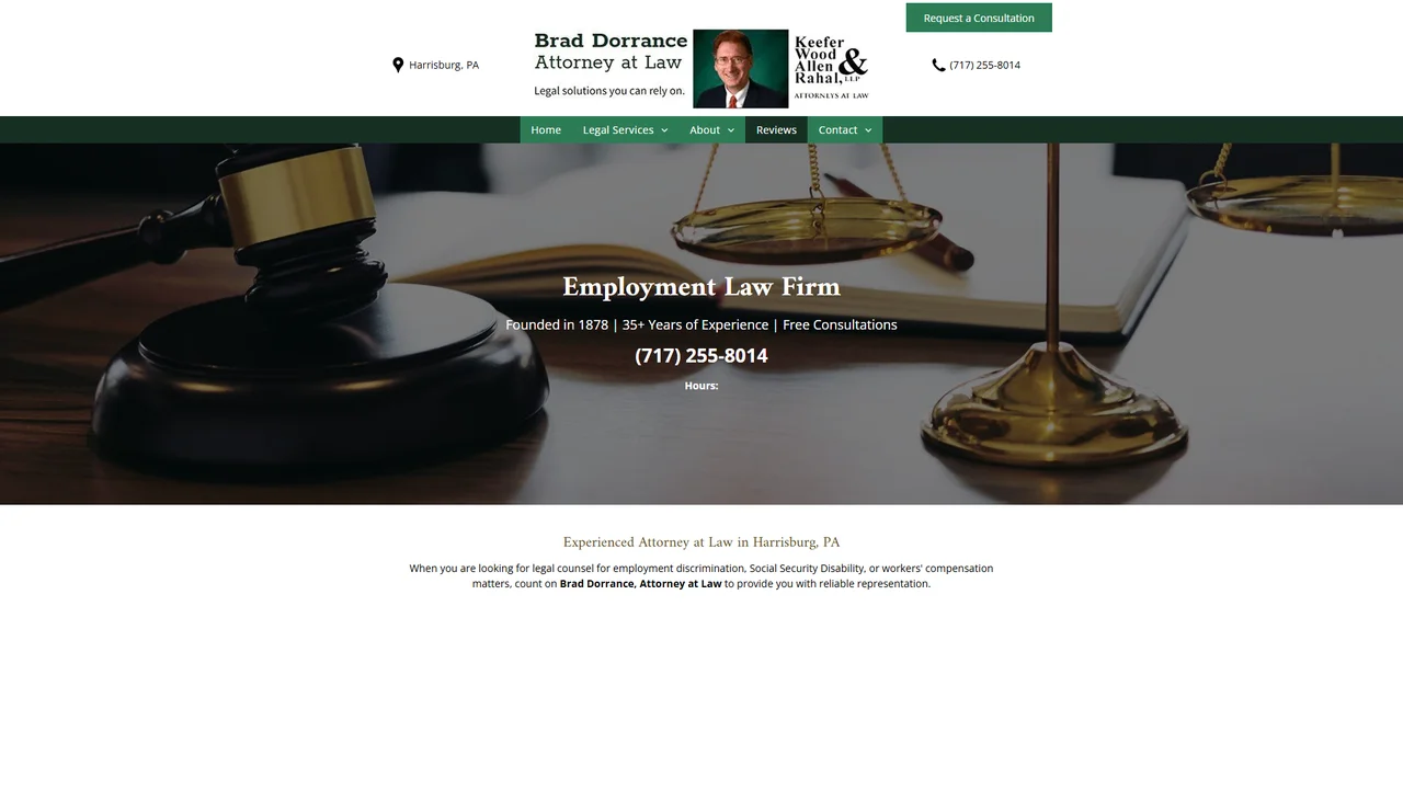 Law Offices of Bradford B. Dorrance, P.C. - Harrisburg, PA office in Harrisburg, Pennsylvania