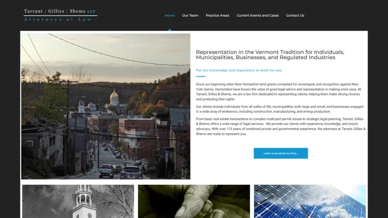 Tarrant, Gillies & Shems - Montpelier, VT - Attorney in Montpelier