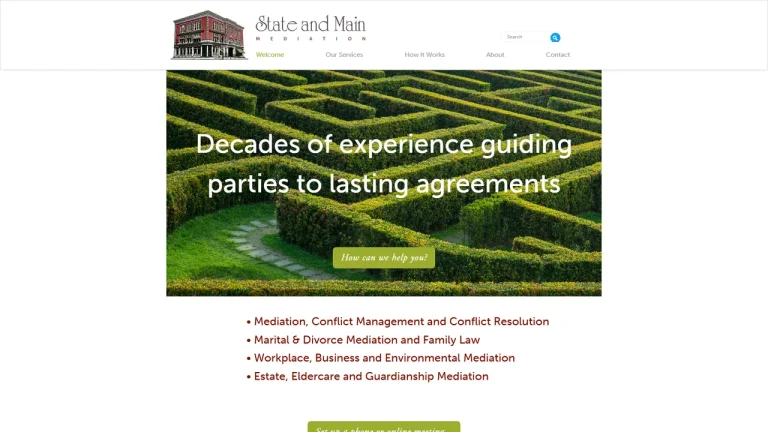 State and Main Mediation - Montpelier, VT - Attorney in Montpelier