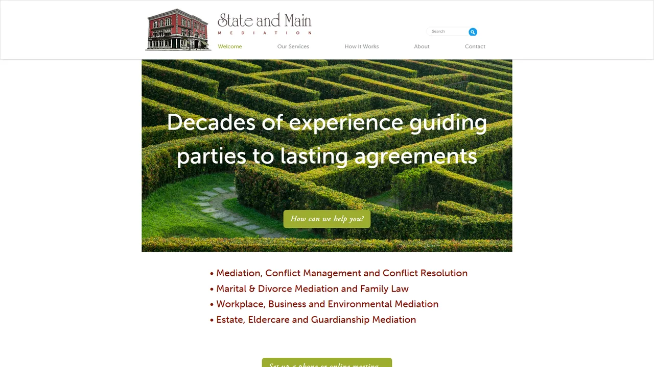 State and Main Mediation - Montpelier, VT office in Montpelier, Vermont