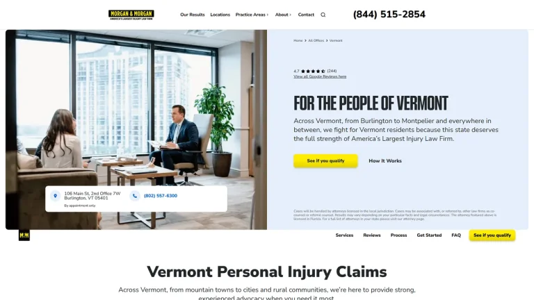 Morgan & Morgan - Burlington, VT - Attorney in Burlington